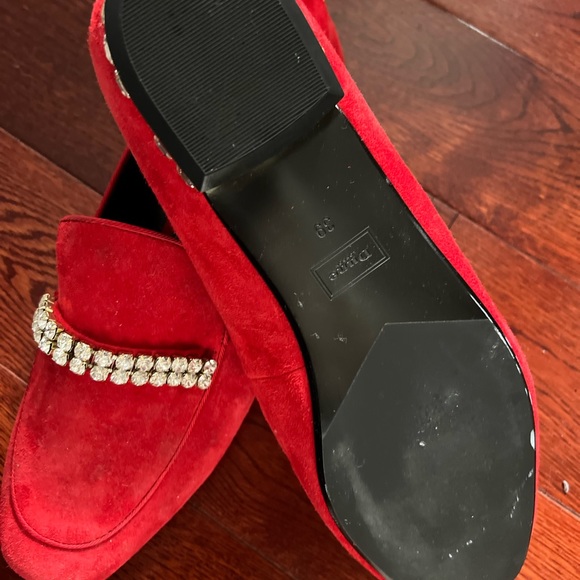 Red Suede shoes by Dune - Size 39 - Picture 5 of 5